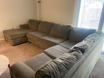 Large Gray Sectional