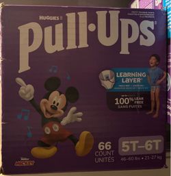 Huggies Pull-Ups Training Pants 5T-6T 66 Count