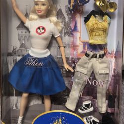 Vintage Disneyland 50th Anniversary Then & Now Barbie Mouseketeer Doll 1(contact info removed)