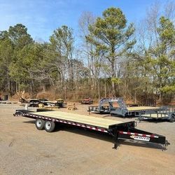 New 20+5 14k Premium HD I Beam Frame Deckover Trailer 