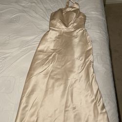 2 champagne Dresses