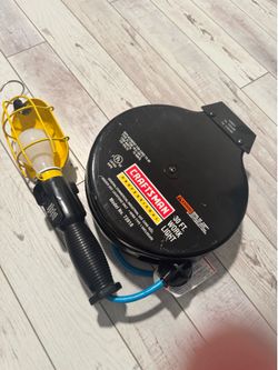 Craftsman 30ft retractable work light