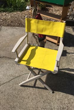 Vintage director chair foldable $20