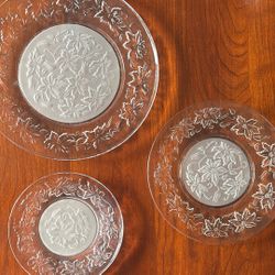 Princess House Glass Plates
