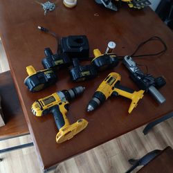 Dewalt Drills An Batteries An Charger