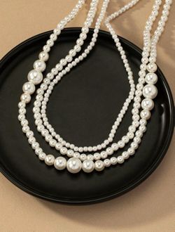 Ladies Fashion Pearl Necklace $23,$20