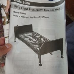 Drive -Delta 1000 Ultra Light Plus Semi-Electric Bed 
