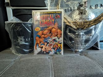 Mortal Kombat 2 Shao Kahn + comic