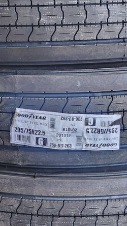 295/75/22.5 Good Year Y Continental Para Traila