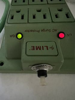 Vintage 1982 “the lime” AC surge protector EPD electronic device