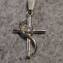 Sterling Silver Cross Pendant 