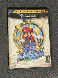 Super Mario Sunshine (GameCube, 2006) Case + Game Disc NO MANUAL