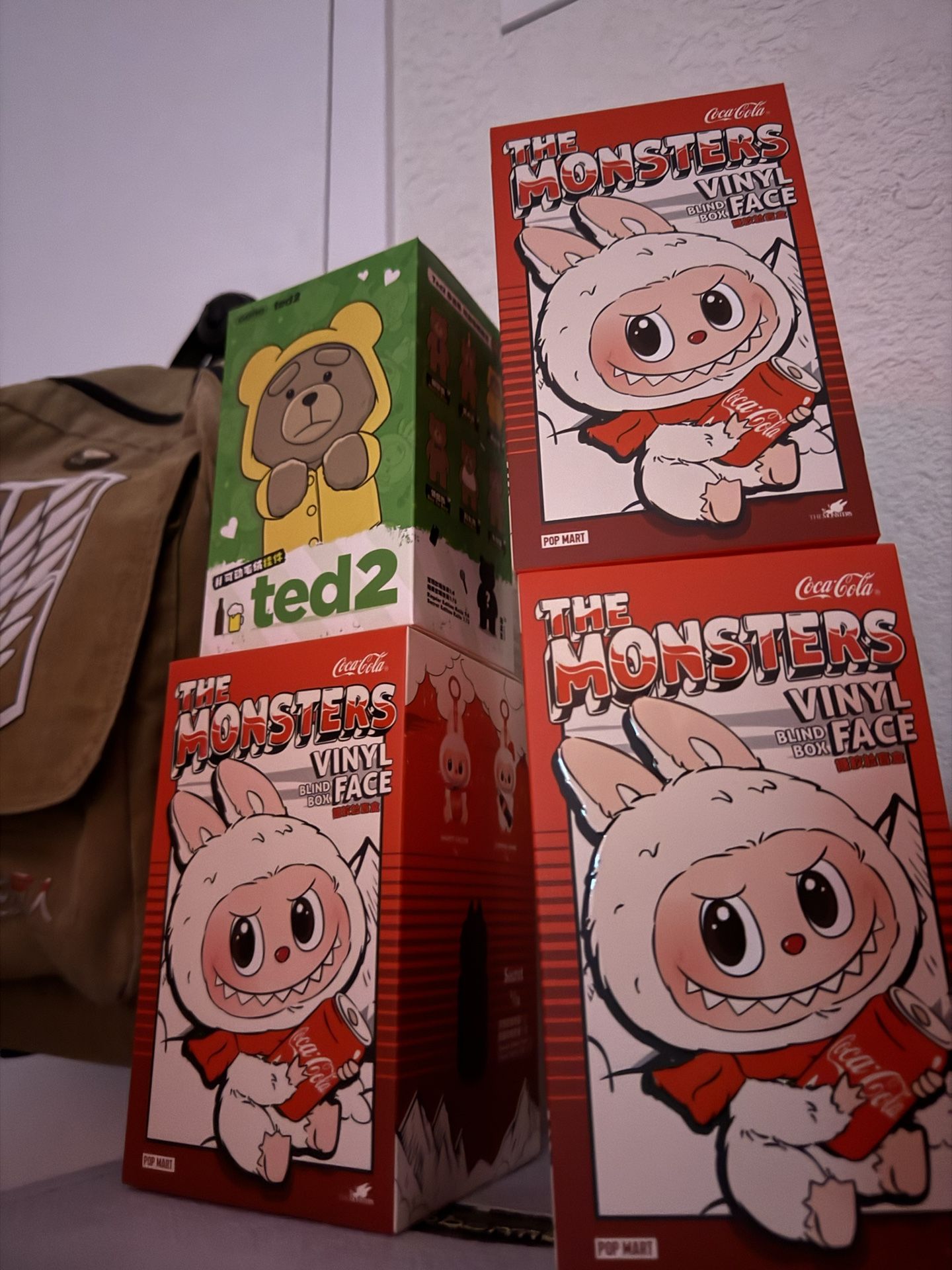 Labubu Coca Cola & Ted 2 
