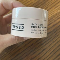 NWT Versed Skin Soak Rich Moisture Cream