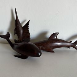 Hand Carved Nautical Sculptures