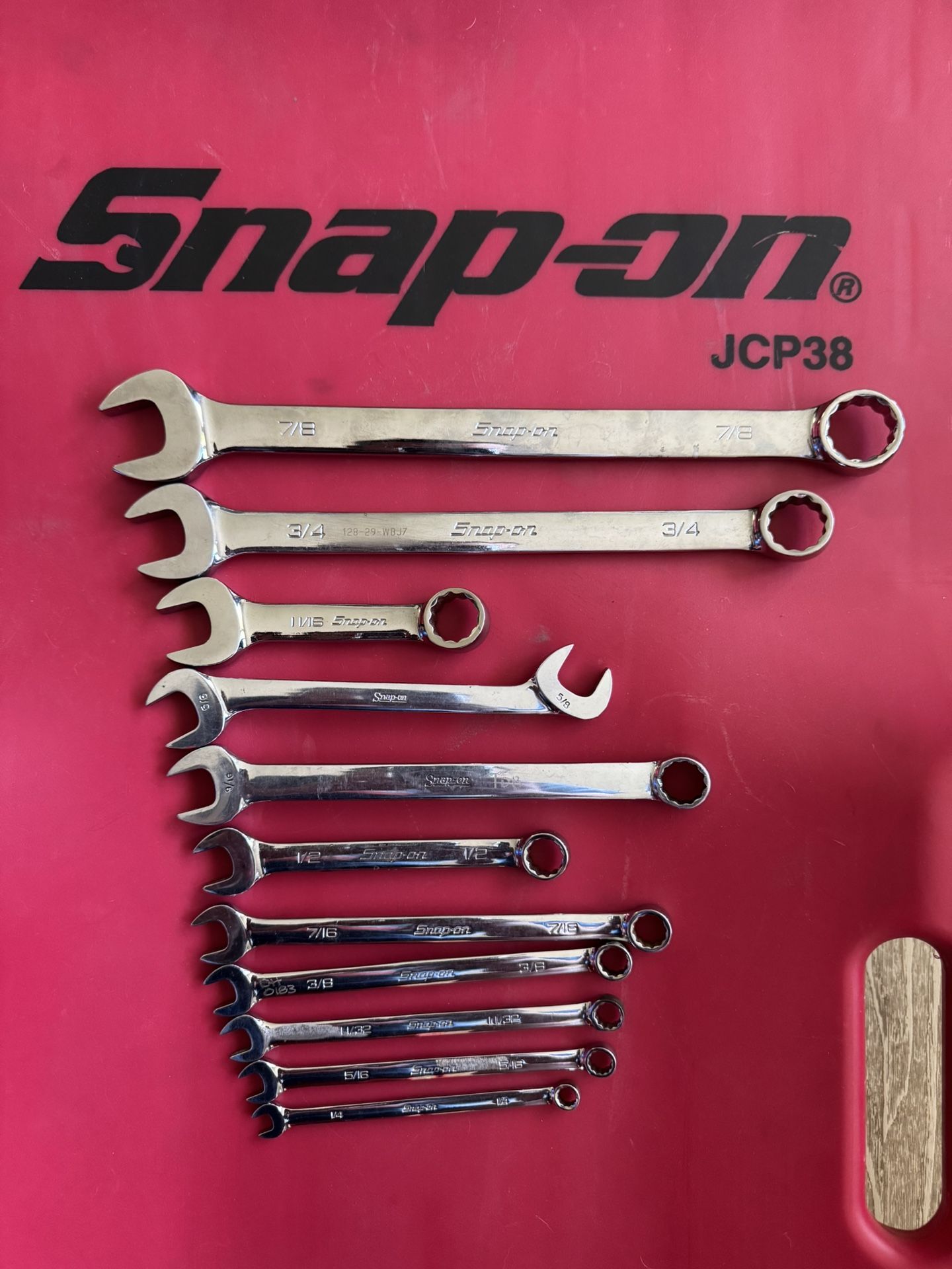 Snap-On wrenches Set standard