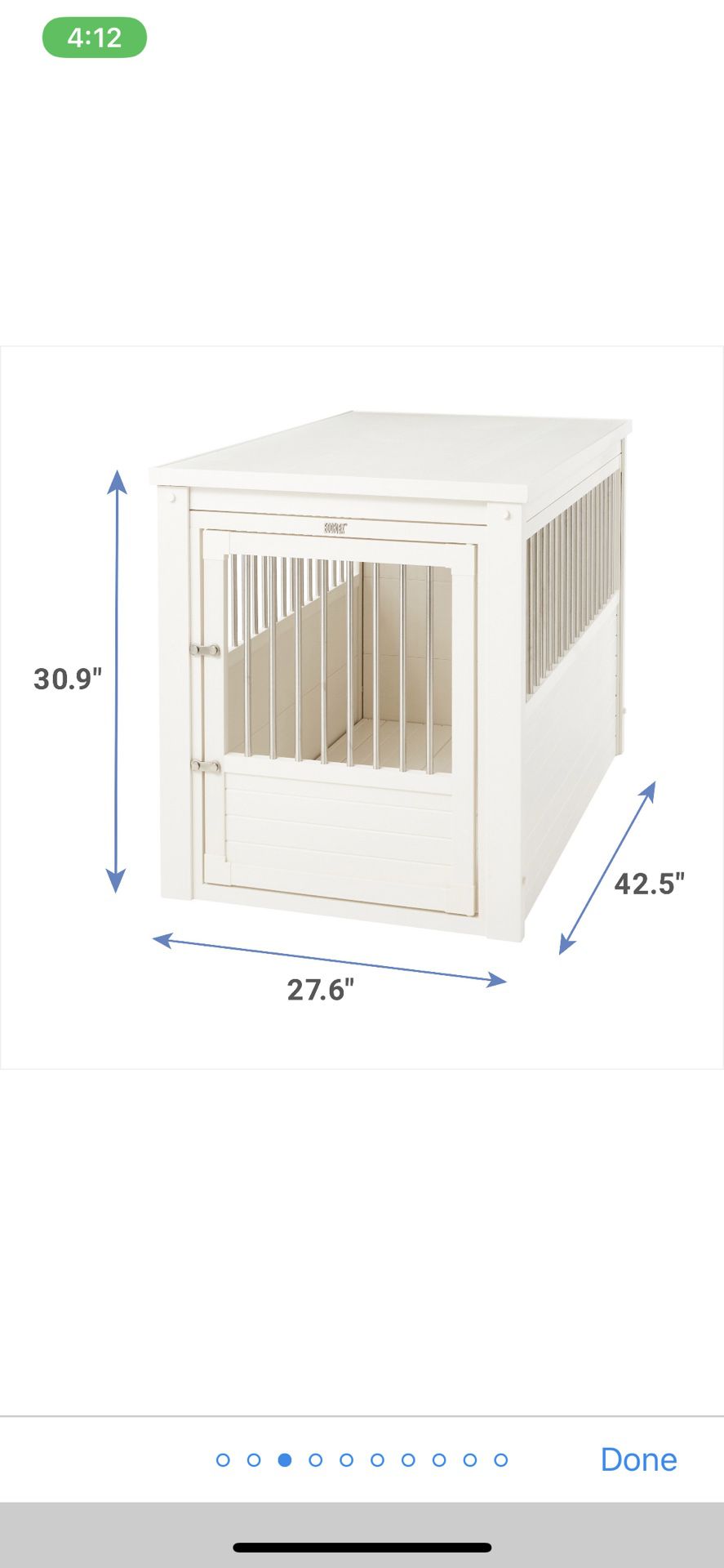 Crate for dog
