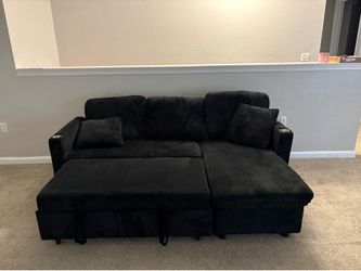 83 inch sofa sleeper with cup holders