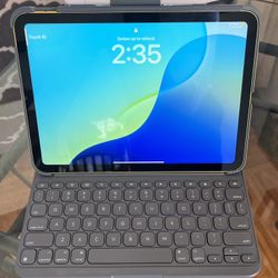 Bundle: iPad 11th Gen + Logitech Keyboard + Apple Pencil (USB-C) Like New w/Warraty