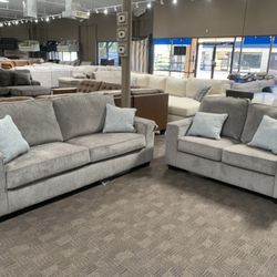 Grey Sofa Couch Set