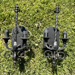 Spanish Rod Iron Wall Sconces