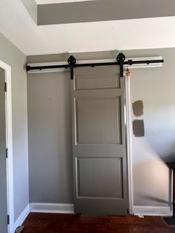 Barn door w/ hardware