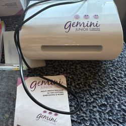 Gemini Jr Embossing Craft Machine And Supplies