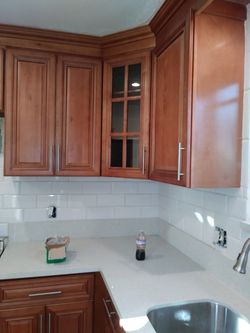 Kitchen cabinets