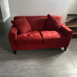 Red Sofa Set 