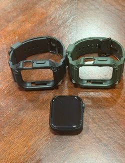 Apple Watch Series 9 45mm GPS + LTE Two rugged watch bands and charger included