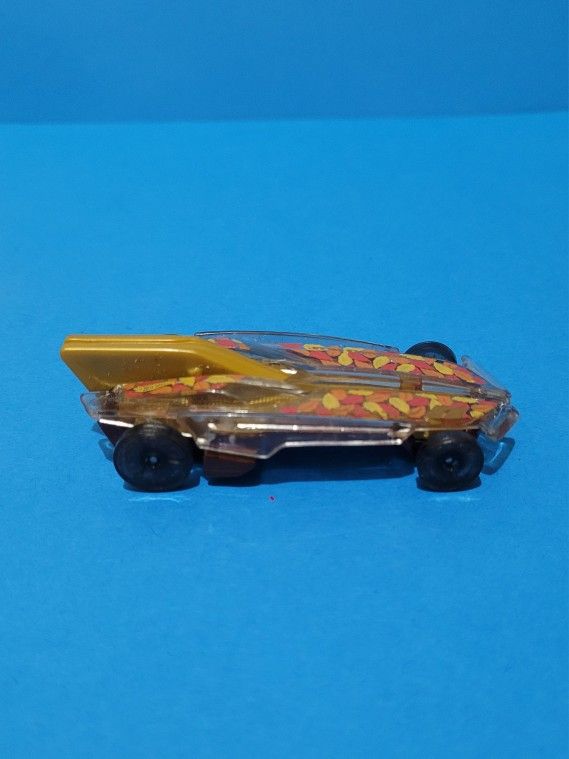 Hot Wheels HW Formula Solar 2015 Brown #35 Experimotors Clear with Leaves