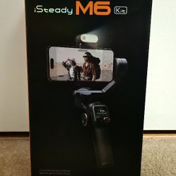 Hohem iSteady M6 3-Axis Smartphone Gimbal with Al Vision Sensor and REMOTE