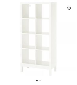 White Shelving Unit