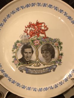 Princess Diana plate