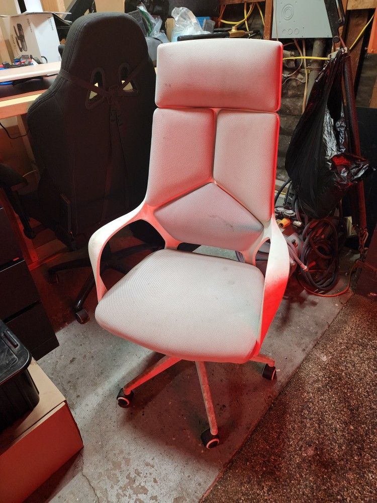 White Desk Chair