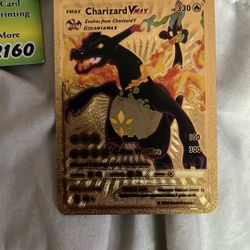 Pokemon Card Foil Gold Card