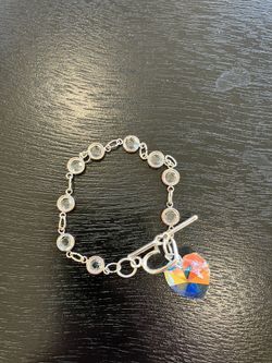 Swarovski Crystal Heart Bracelet