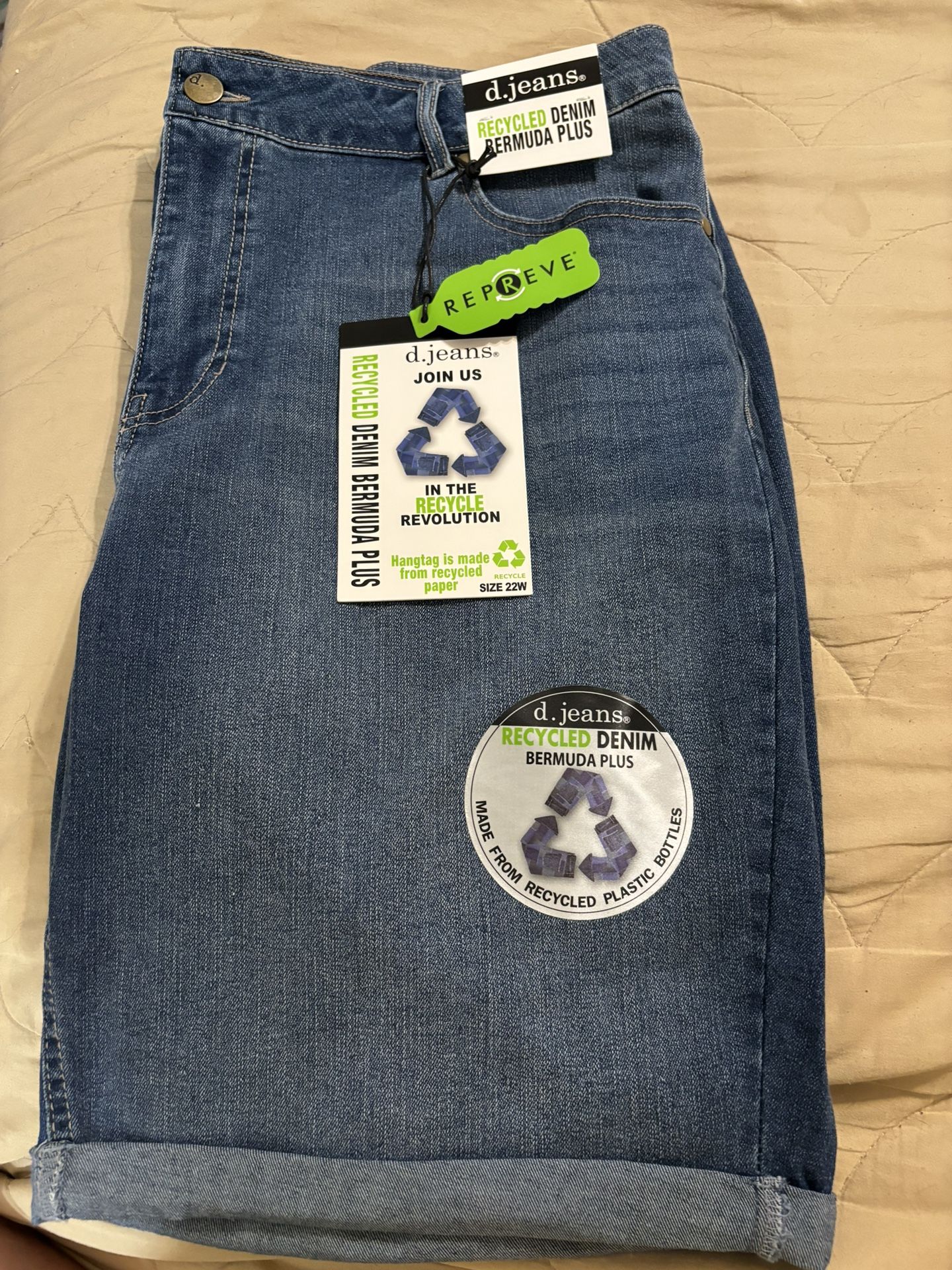 Bermuda Denim Shorts (NEW)