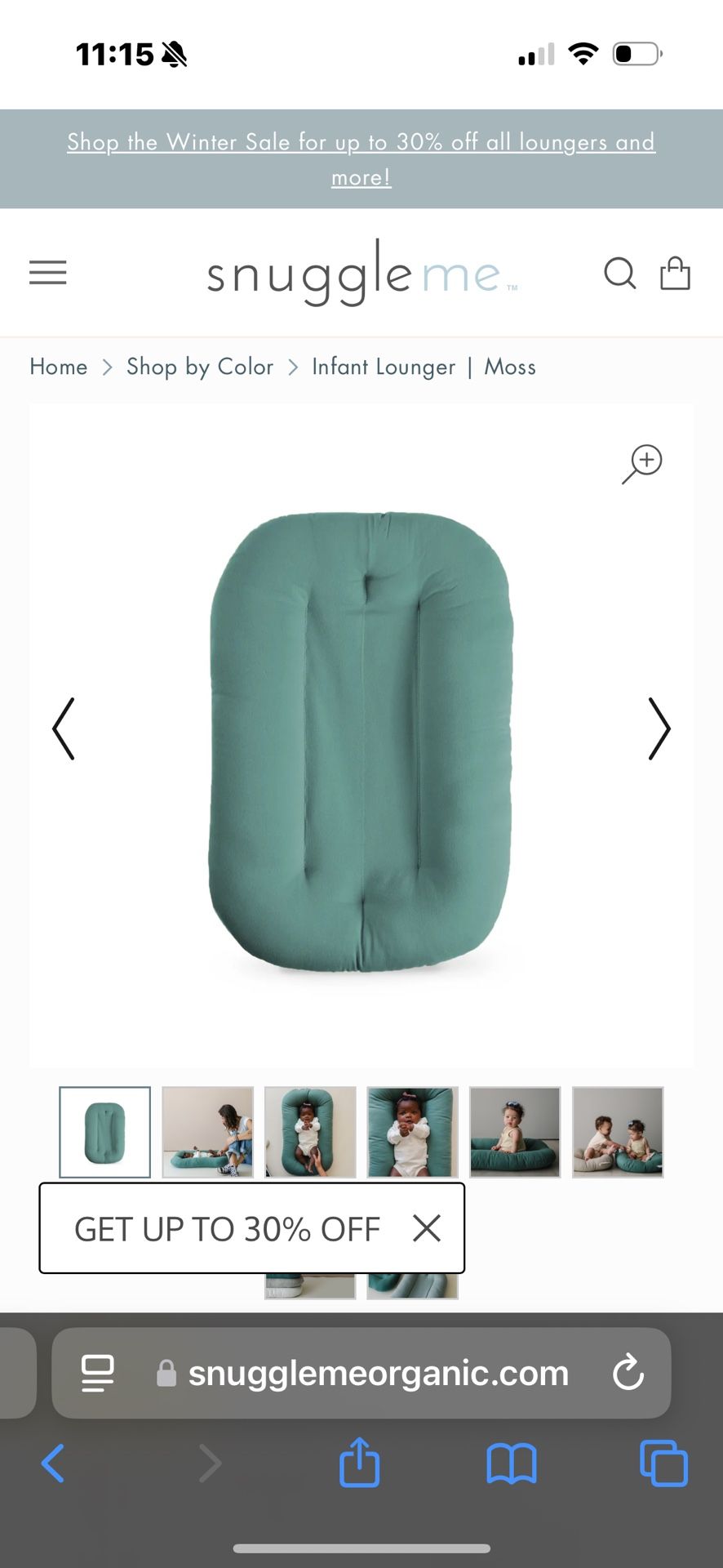 Snuggle Me Lounger