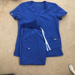 FIGS SCRUBS BLUE SET 