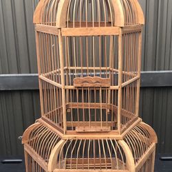 Bamboo Bird Cage