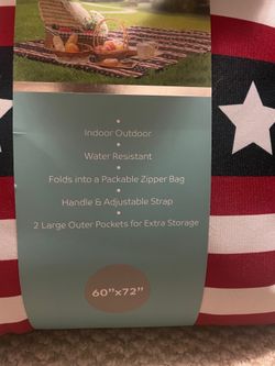 New Alta Vida Outdoor flag theme Blanket