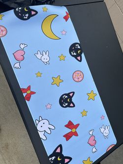 XL Gaming Computer Mouse Keyboard Pad (sailor Moon Vibes) 