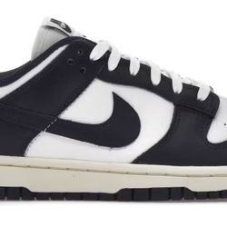 Nike Dunk Low Vintage Navy 6, 6.5 Men New