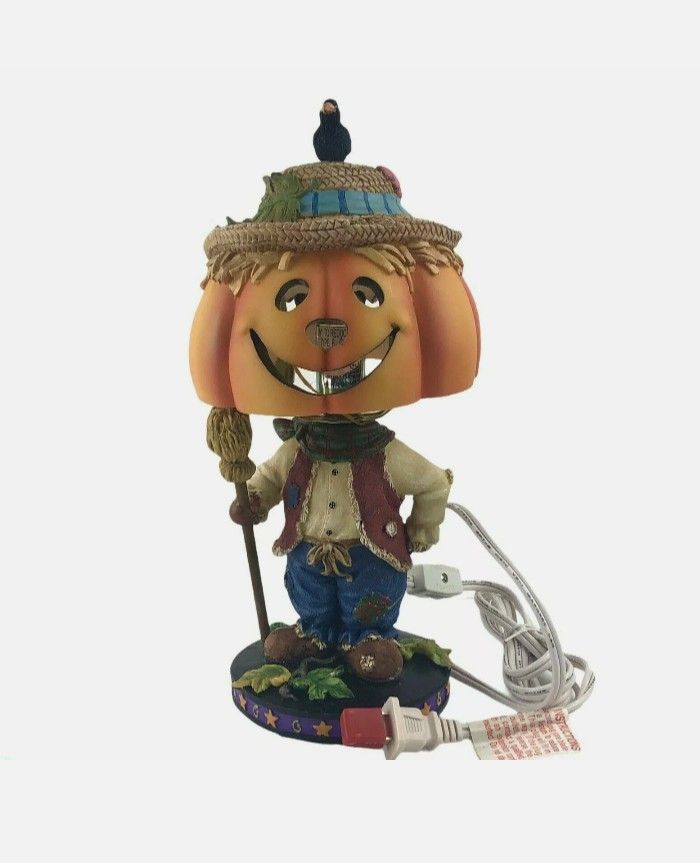Rare Jack O Lantern Halloween Table Lamp