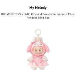 POP MART Labubu The Monsters Sanrio Hello Kitty and Friends - My Melody AUTHENTIC