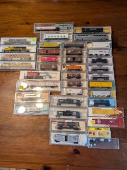 Huge N Scale Train Collection