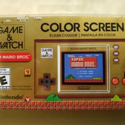 Nintendo Game And Watch (Factory Sealed)