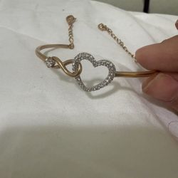 Swarovski rose Gold Bracelet 
