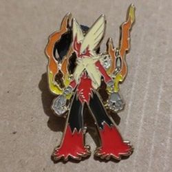 Pokemon Official Pin Mega Blaziken Enamel Pin
